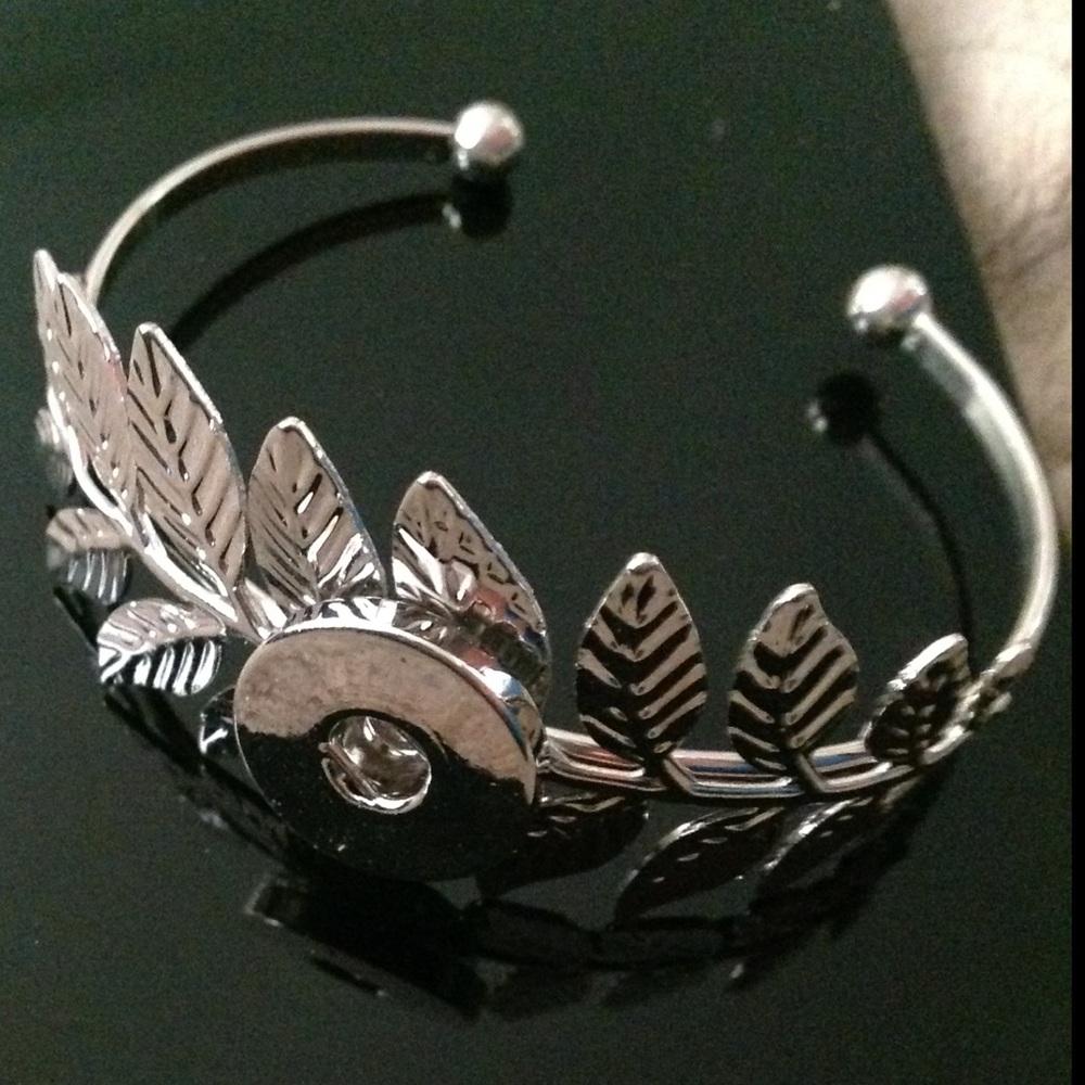 SNAIP bracelet leaves for snap jewelry NEW